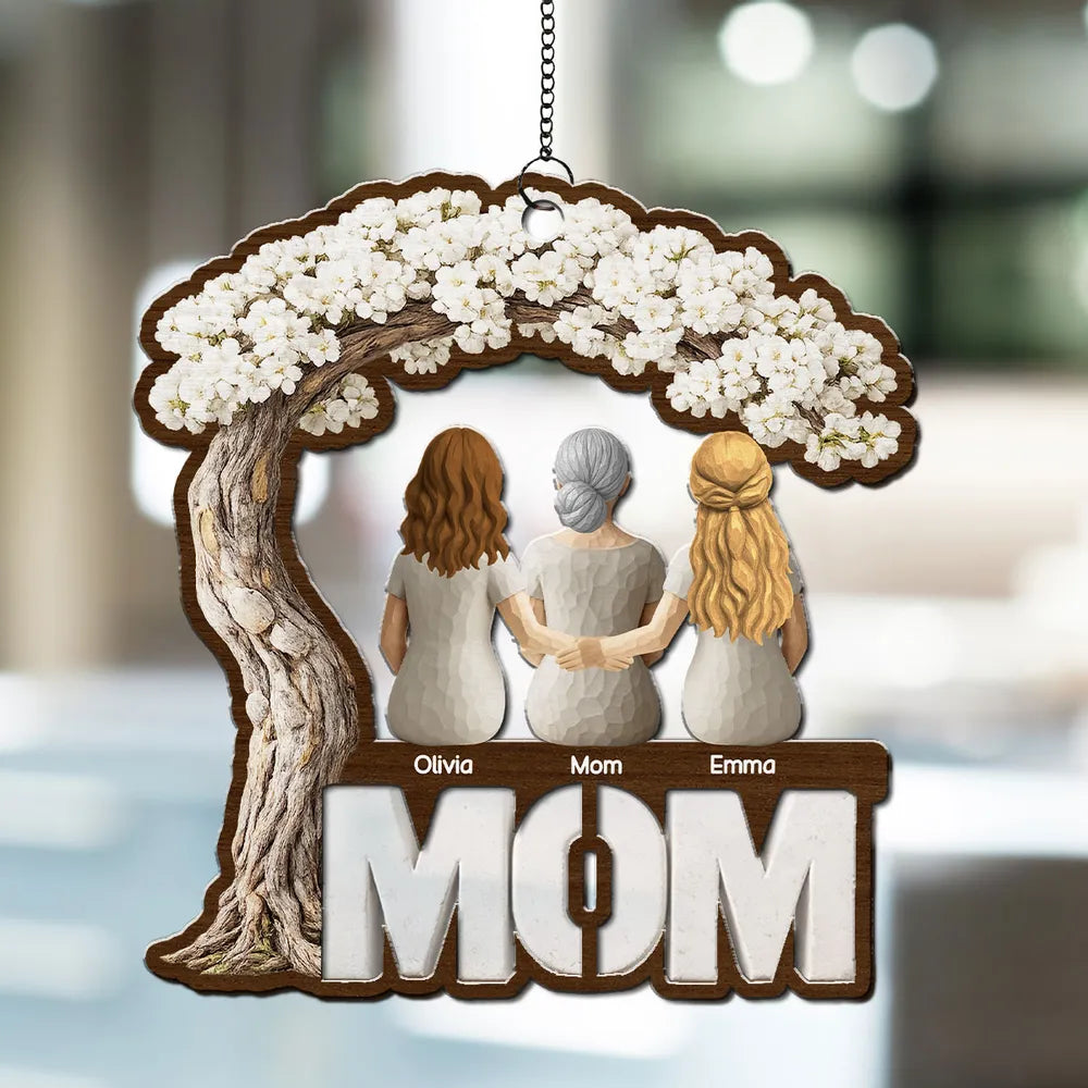 Personalized Family Tree Ornament for Mom - Mother's Day Gift Ornament MagicInPrints