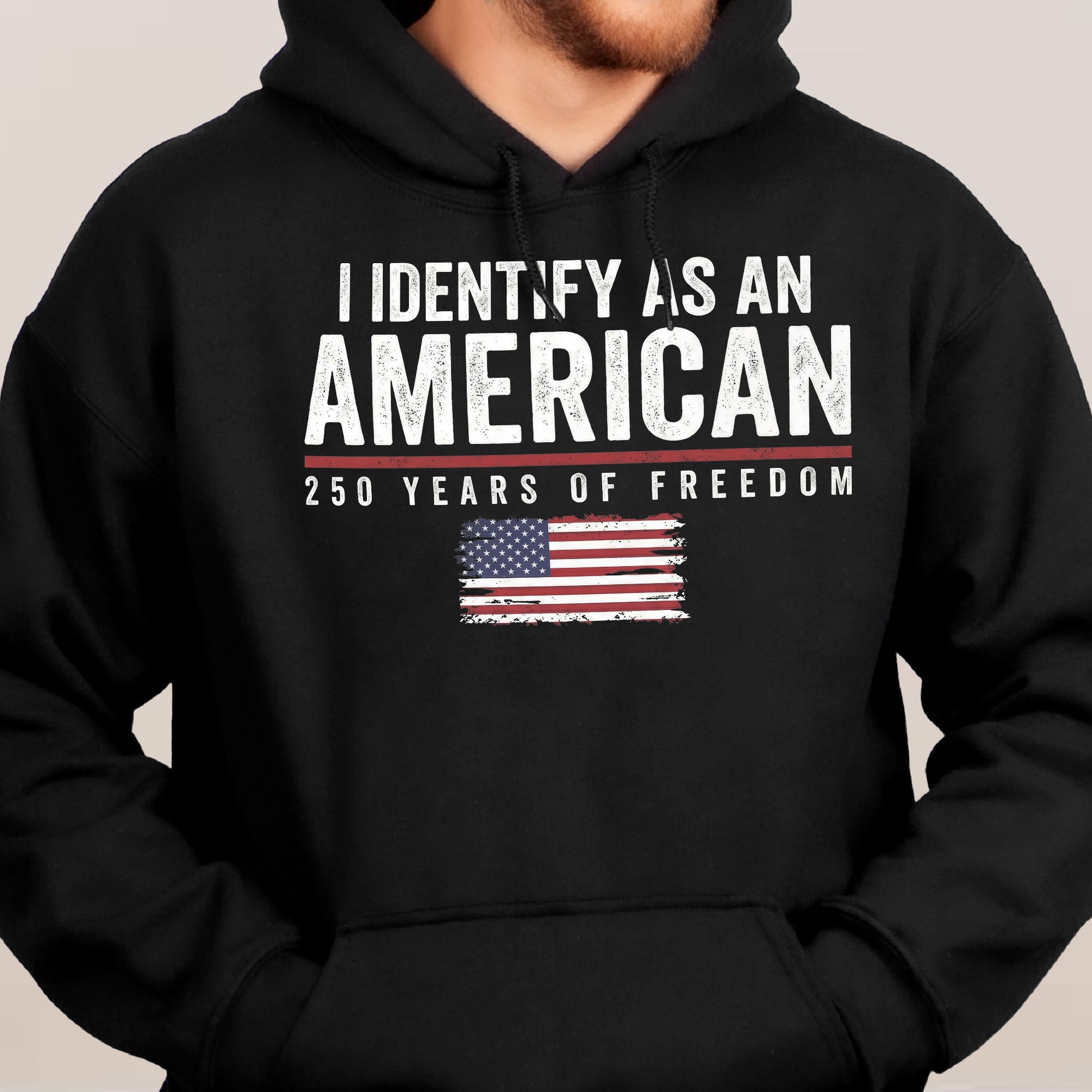 Patriotic T-Shirt for Adults - American Identity 250 Years of Freedom Cloth MagicInPrints