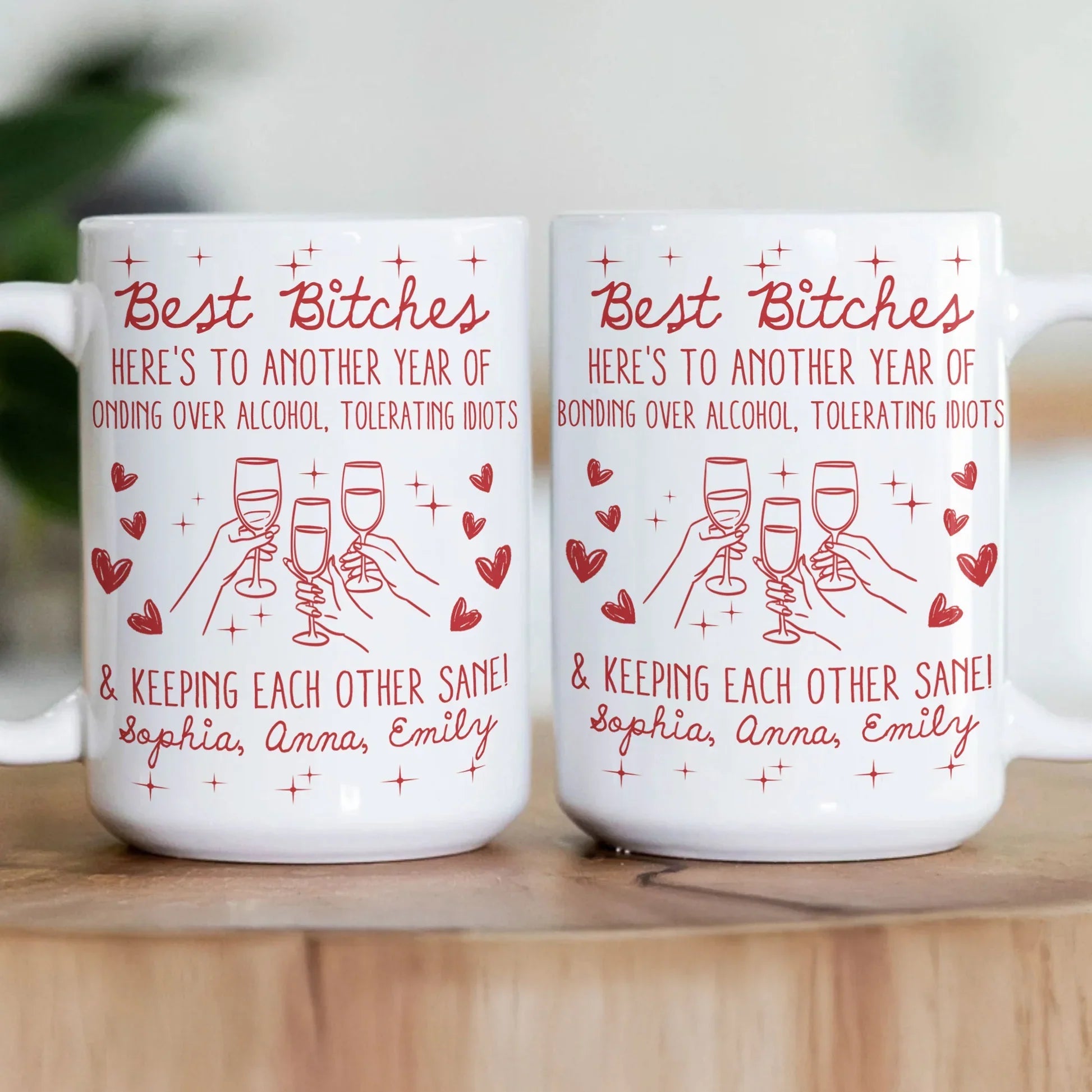 Personalized Friendship Mug for Women - Funny Gift for Best Friends Cup MagicInPrints