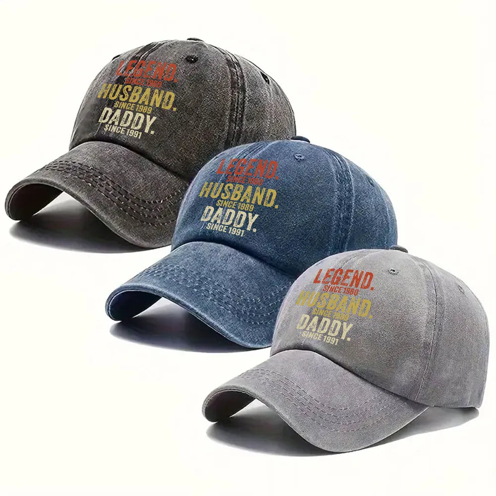 Personalized Grandpa Cap for Men - Milestone Years Gift Hat MagicInPrints