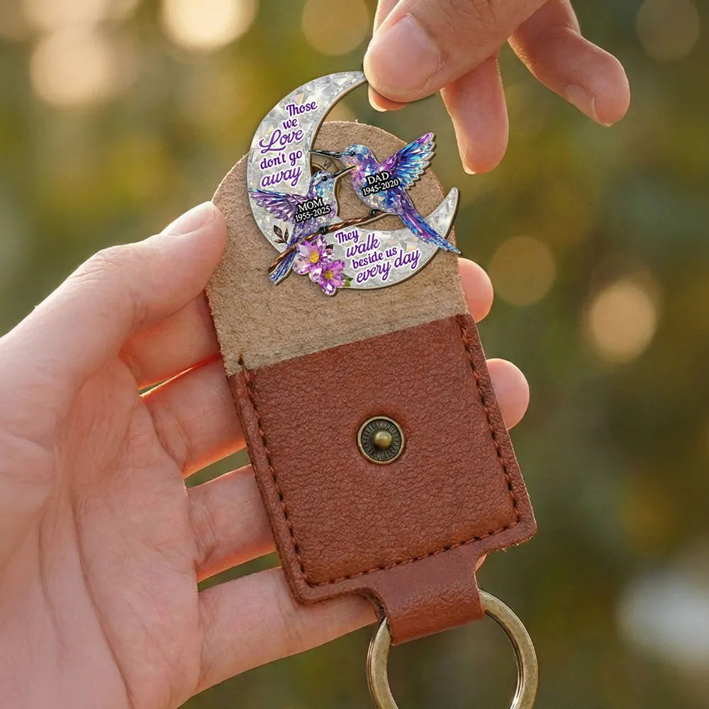 Memorial Keychain for Loved Ones - Personalized Remembrance Gift Keychain MagicInPrints