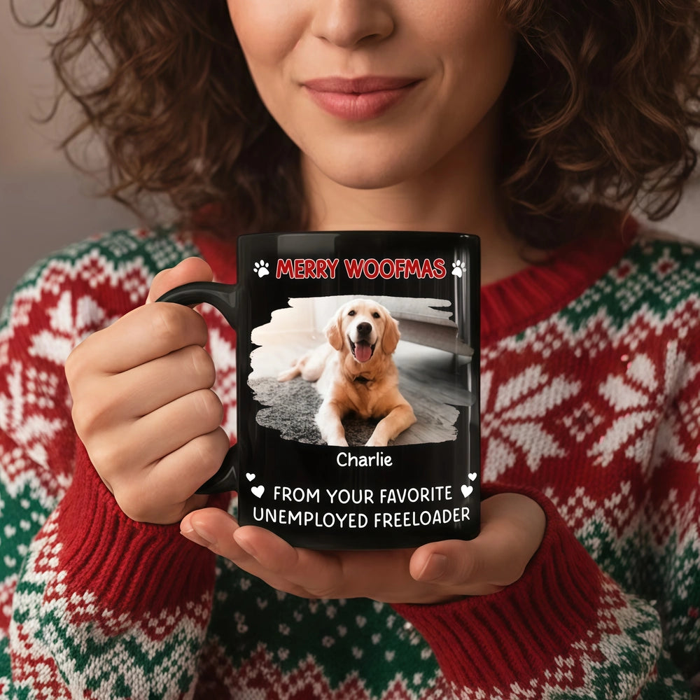 Personalized Dog Lover Christmas Mug - Funny Pet Gift for Holidays Cup MagicInPrints