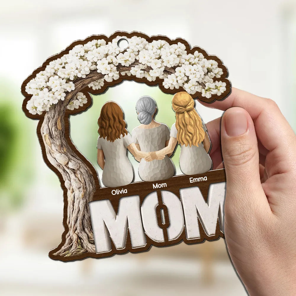 Personalized Family Tree Ornament for Mom - Mother's Day Gift Ornament MagicInPrints