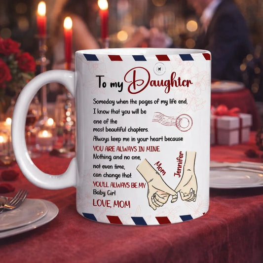 Personalized Mug for Daughter - Heartfelt Message from Mom - Sentimental Gift Cup MagicInPrints