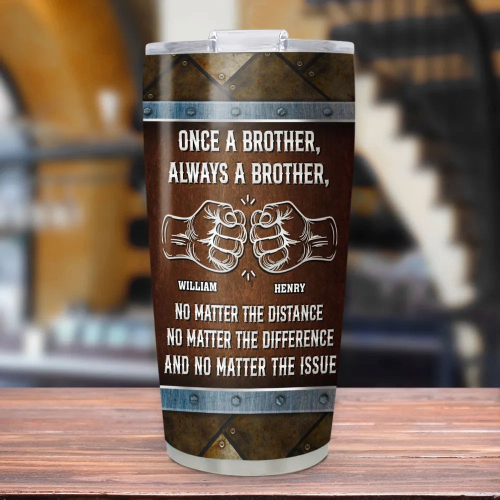 Personalized Brother Tumbler for Men - Sentimental Gift for Friendship Cup MagicInPrints