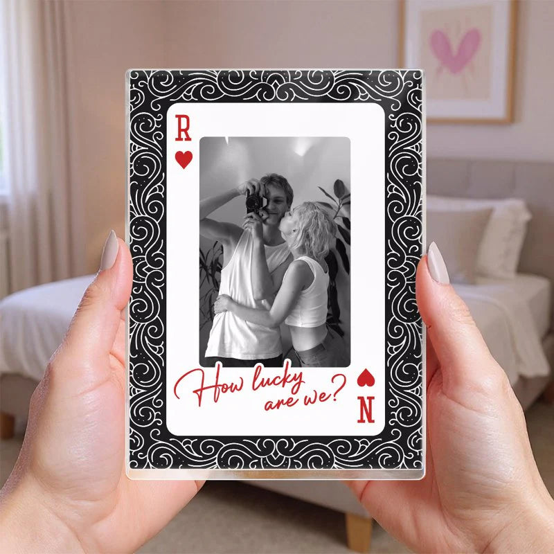 Personalized Photo Acrylic Block for Couples - Romantic Gift Plaque MagicInPrints