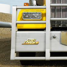 Load image into Gallery viewer, Personalized Semi-Truck 3D Name Emblem – Custom Metal Badge Gift for Truck Enthusiasts Emblems MagicInPrints
