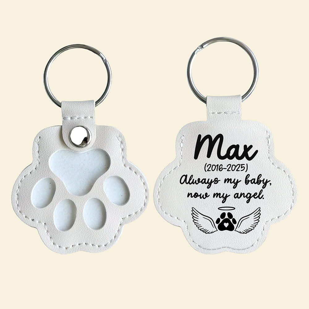 Forever Loved Pet Hair Storage Keychain - Personalized Memorial Gift For Pet Lovers Keychains MagicInPrints