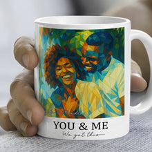 Load image into Gallery viewer, Artistic Connection - Personalized Cubism Art Mug for Friends &amp; Lovers Coffee Mug MagicInPrints
