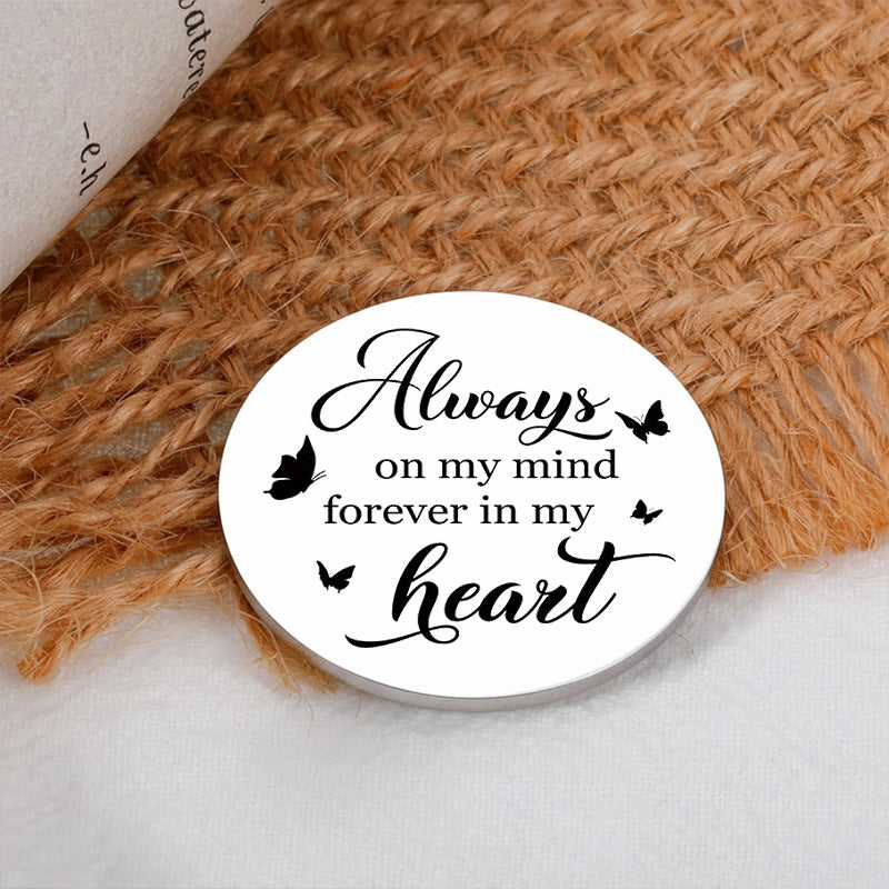 Personalized Memorial Keychain for Family - Sentimental Gift Keychain MagicInPrints