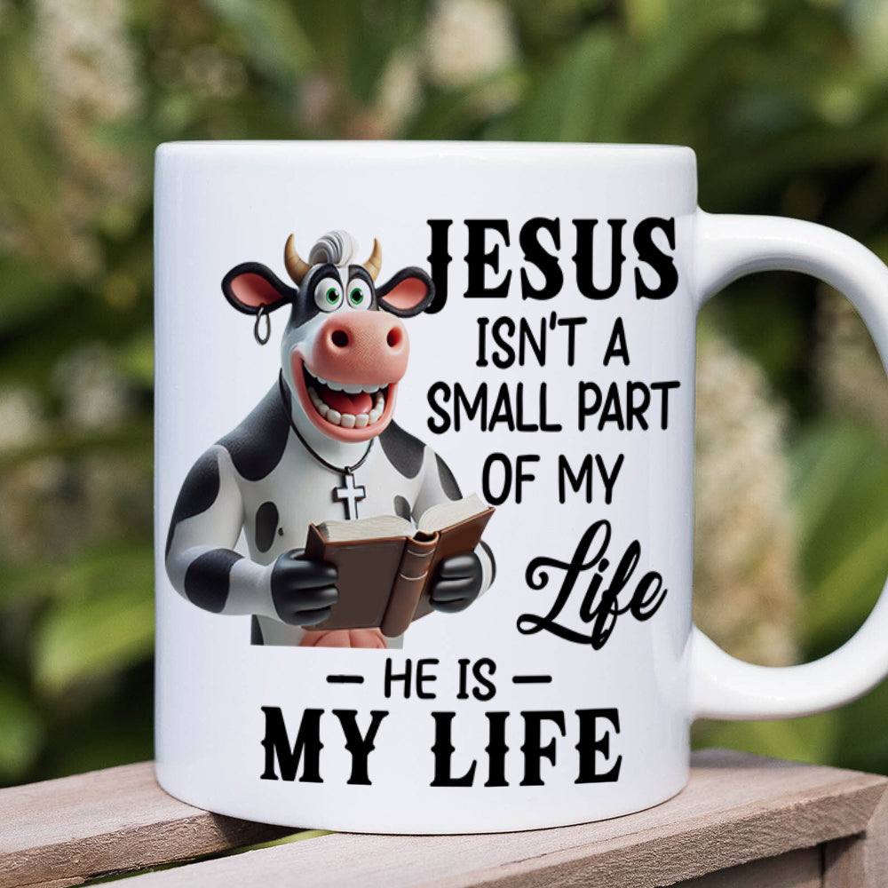 My Life Coffee Mug for Jesus Lovers - Highland Theme Coffee Mug PopCulturePrints