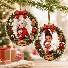 Load image into Gallery viewer, Personalized Acrylic Ornament Christmas Gift for Grandma
