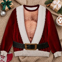 Load image into Gallery viewer, Personalized Cheeky Santa Sweatshirt Custom Gift for Men
