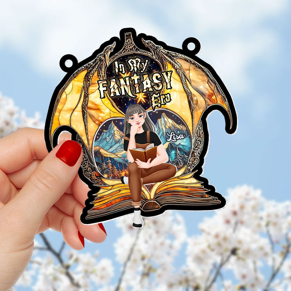 Personalized Fantasy Book Lover Suncatcher Ornament Ornament PopCulturePrints