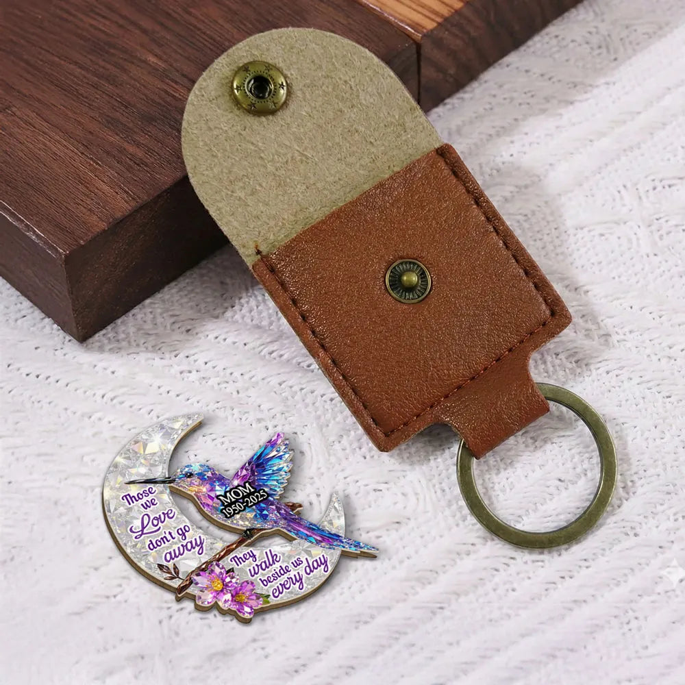 Memorial Keychain for Loved Ones - Personalized Remembrance Gift Keychain MagicInPrints