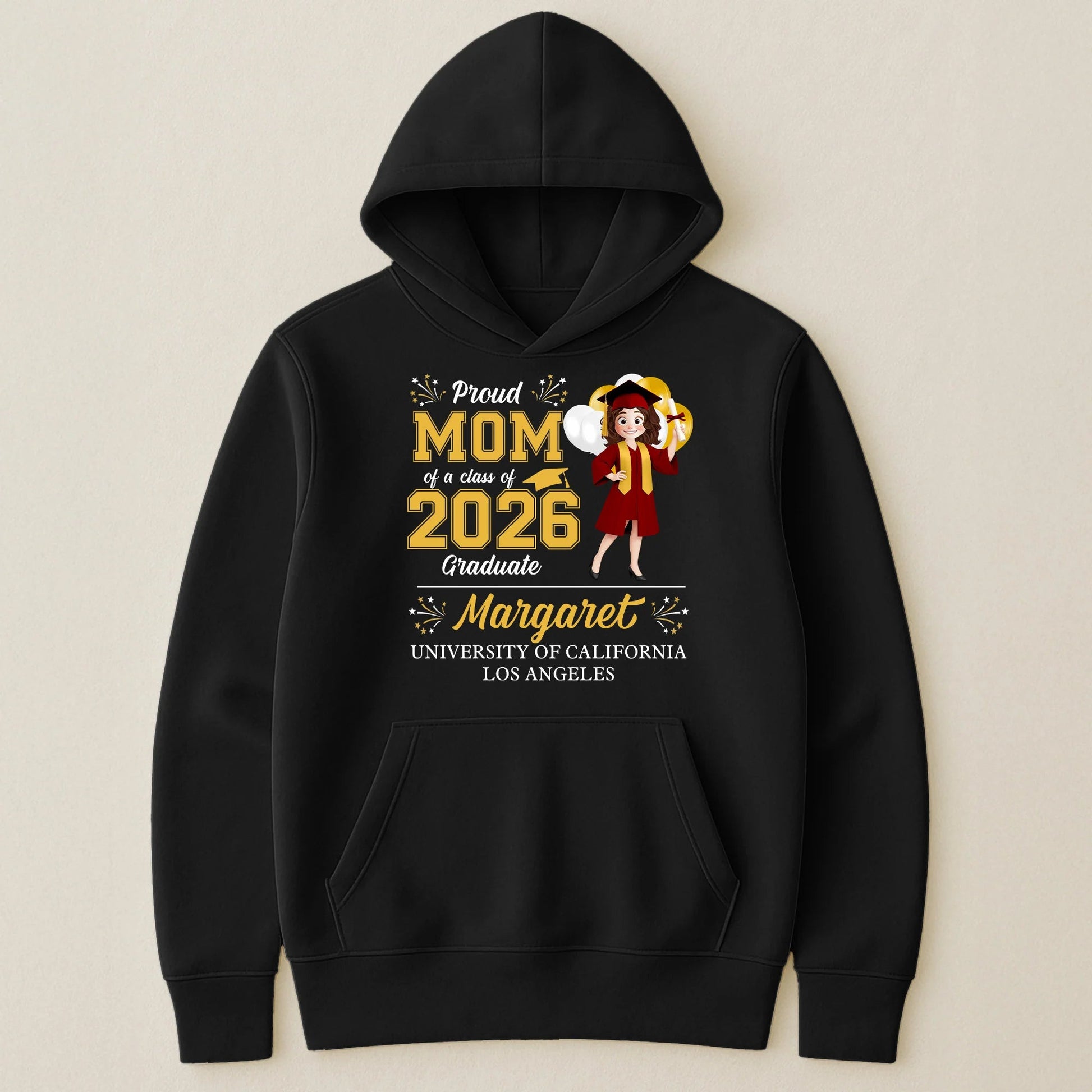 Personalized Family Graduation T-Shirts Class of 2026 - Proud Mom, Dad, Grandma Shirts Cloth MagicInPrints