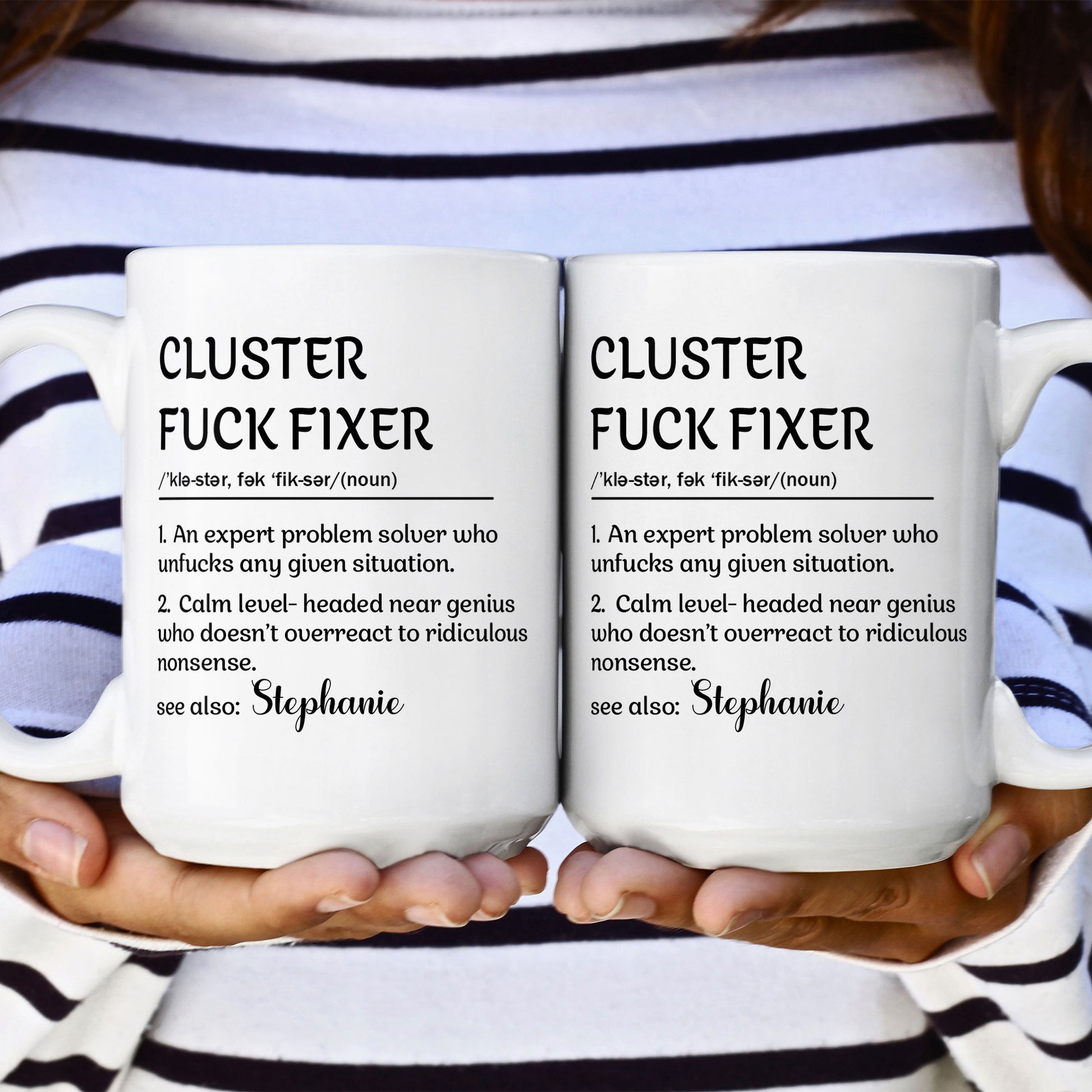 Funny Personalized Coffee Mug for Problem Solvers - Office Humor Gift Cup MagicInPrints