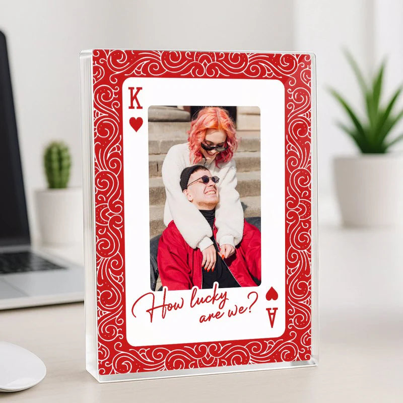 Personalized Photo Acrylic Block for Couples - Romantic Gift Plaque MagicInPrints