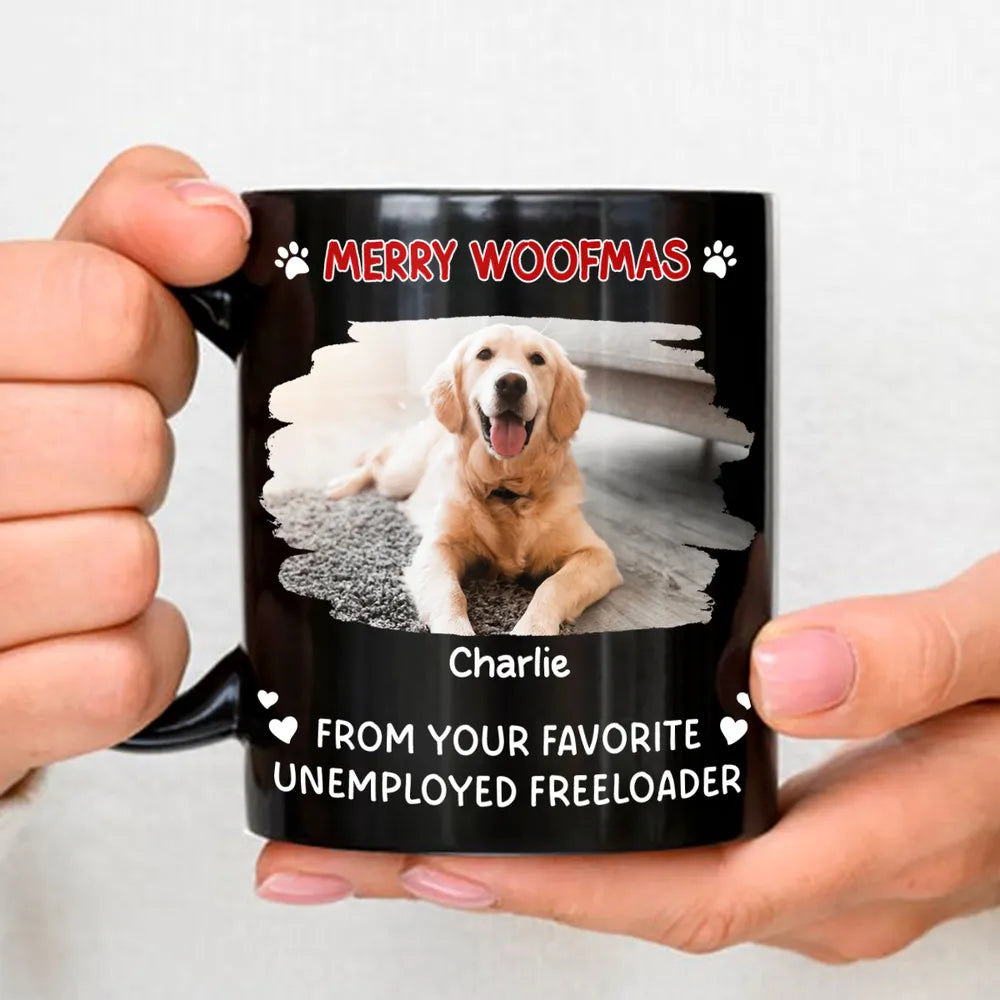 Personalized Dog Lover Christmas Mug - Funny Pet Gift for Holidays Cup MagicInPrints