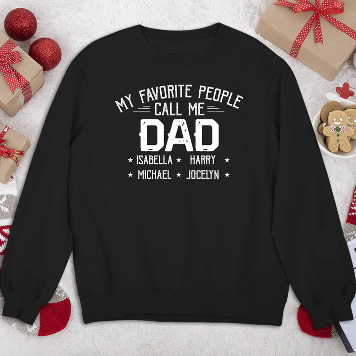 Custom Name Papa T-Shirt for Grandpa - Personalized Gift Cloth MagicInPrints