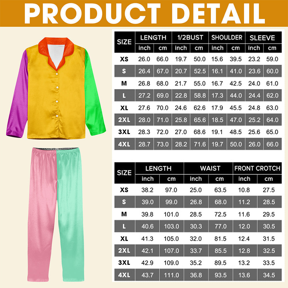 Sewing Toile de Jouy Button Up Pajama Set - Personalized Gift For Sewing Lover Christmas Pajama Pajama Set MagicInPrints