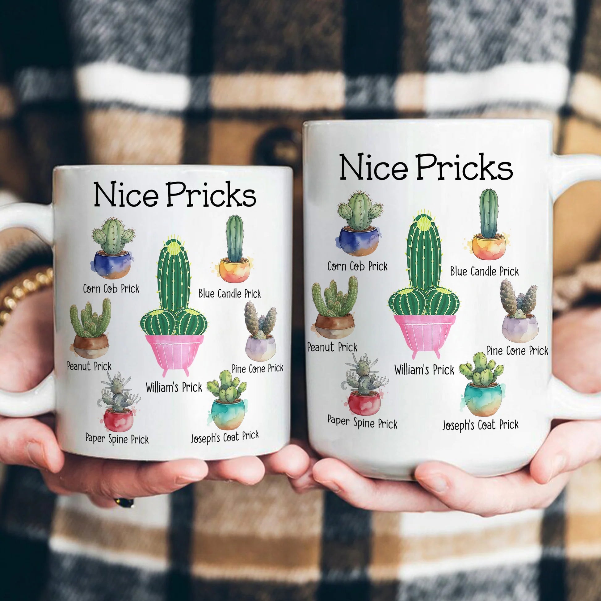 Personalized Cactus Mug for Plant Lovers - Humorous Gift for Home or Office Cup MagicInPrints