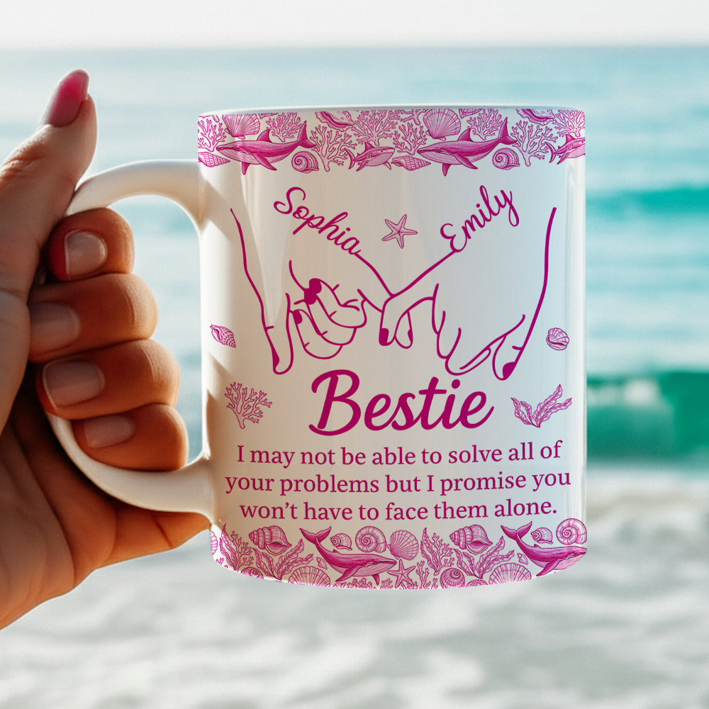 Soul Besties Coffee Mug - Personalized Gift for Best Friends Coffee Mug MagicInPrints
