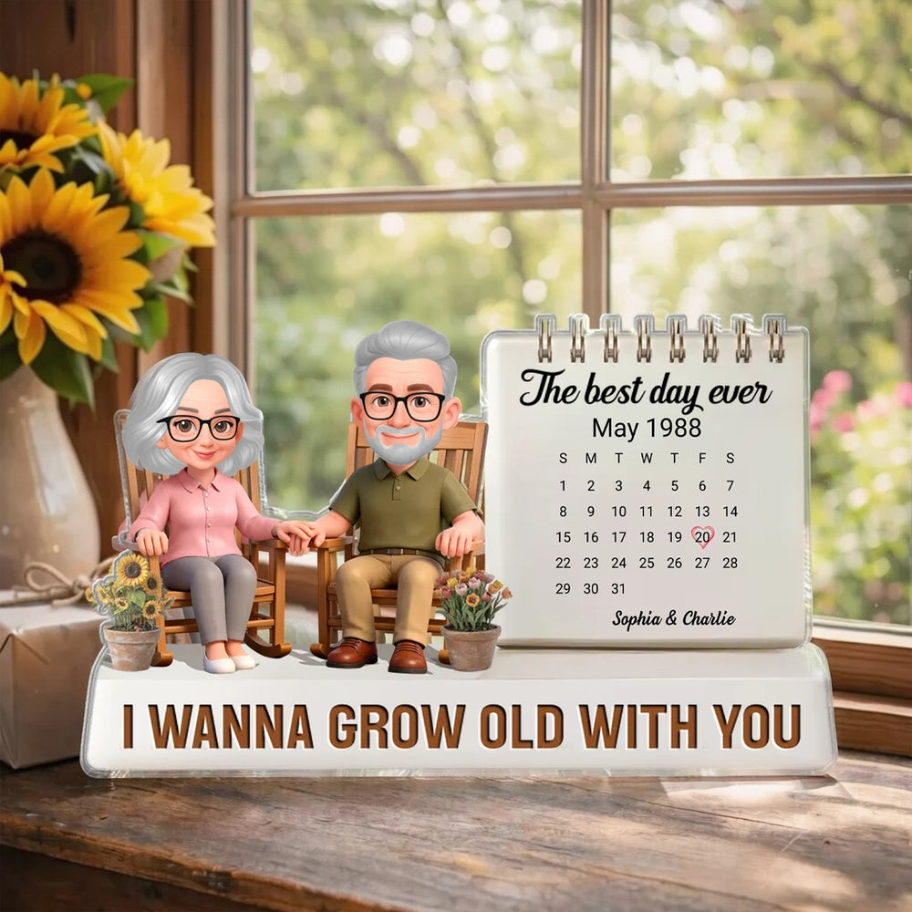Personalized Anniversary Figurine for Couples - Sentimental Keepsake Gift Plaque MagicInPrints