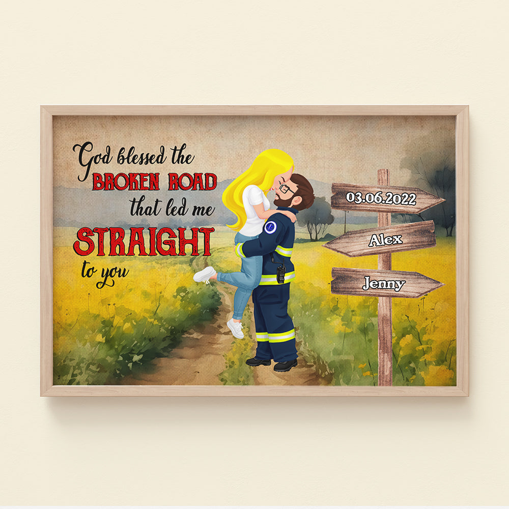 Custom Couple Canvas Print | Unique Personalized Valentine's Day Gifts Poster & Canvas PopCulturePrints