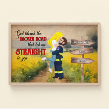 Load image into Gallery viewer, Custom Couple Canvas Print | Unique Personalized Valentine&#39;s Day Gifts Poster &amp; Canvas PopCulturePrints
