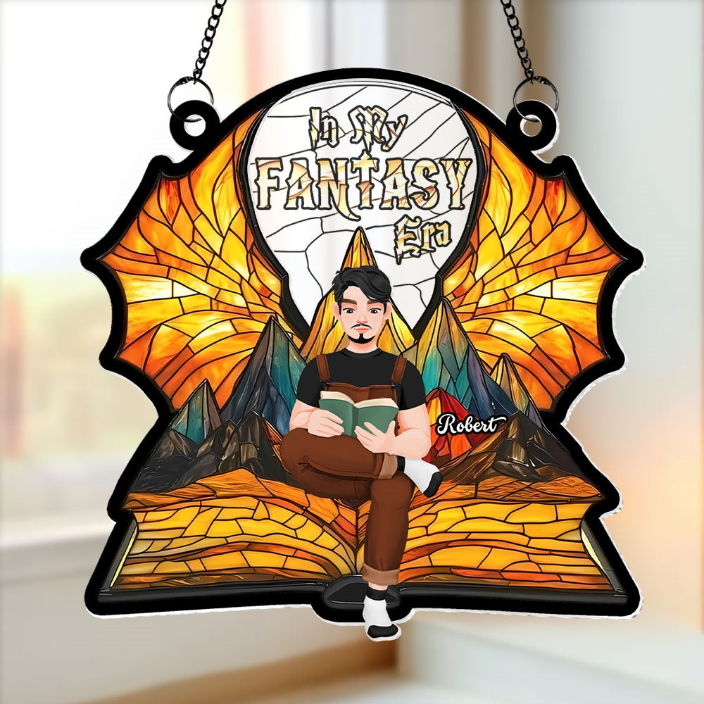 Personalized Fantasy Book Lover Suncatcher Ornament Ornament PopCulturePrints