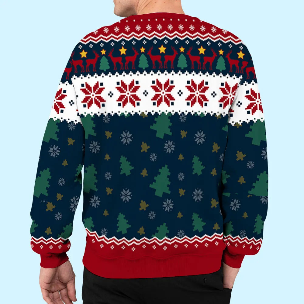 Personalized Grandma's Cookies Christmas Sweater - Family Holiday Gift Cloth MagicInPrints