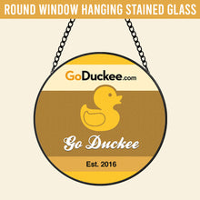 Load image into Gallery viewer, Personalized Stained Glass Art for Black Couples - Proud King &amp; Queen Ornament PopCulturePrints
