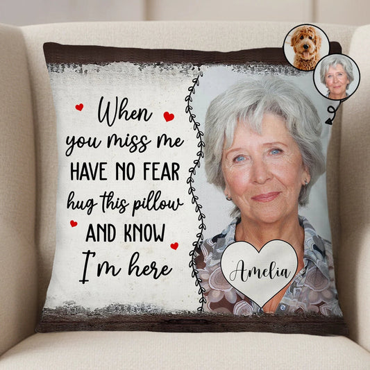 Custom Photo Pillow for Family - Sentimental Keepsake Gift Pillow MagicInPrints
