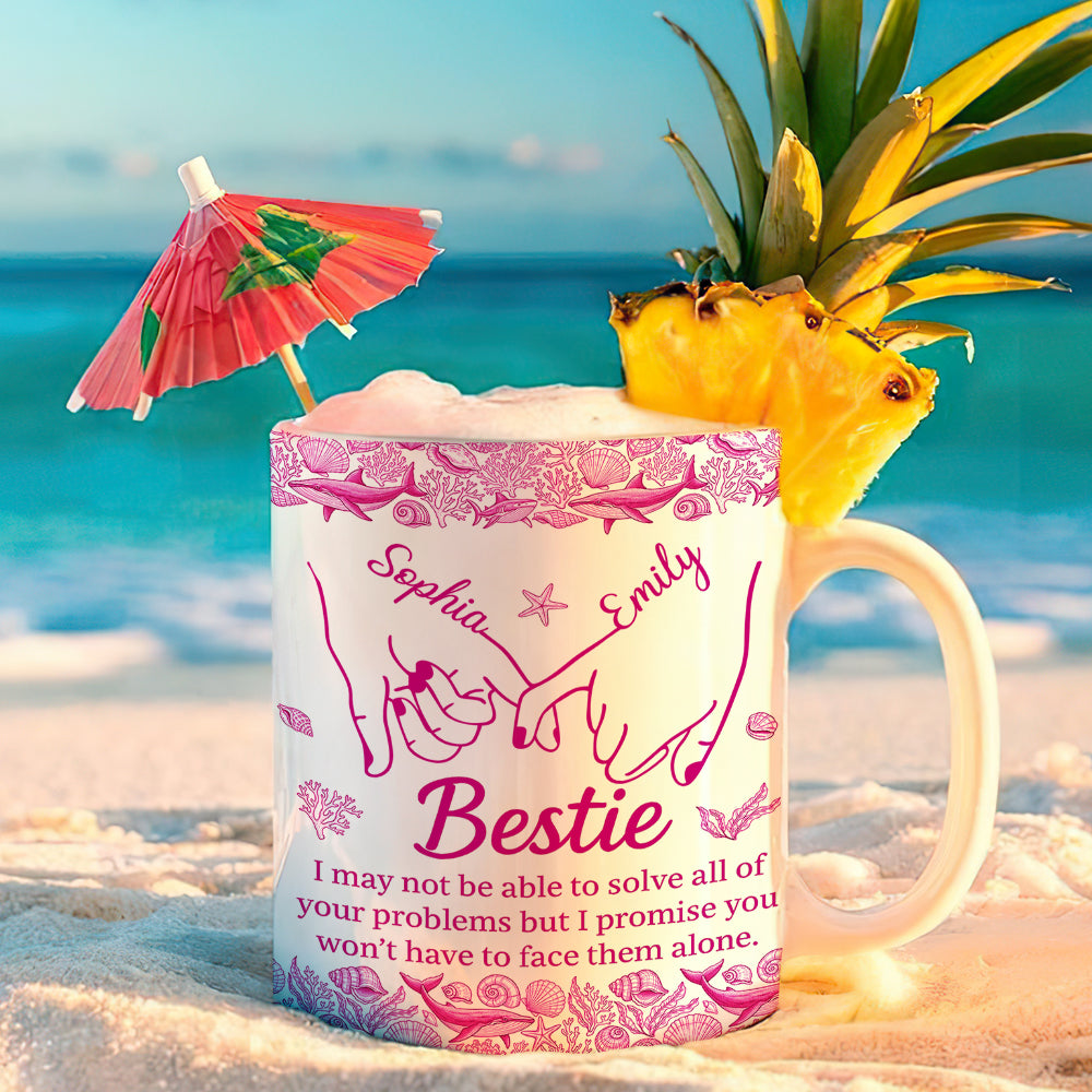 Soul Besties Coffee Mug - Personalized Gift for Best Friends Coffee Mug MagicInPrints