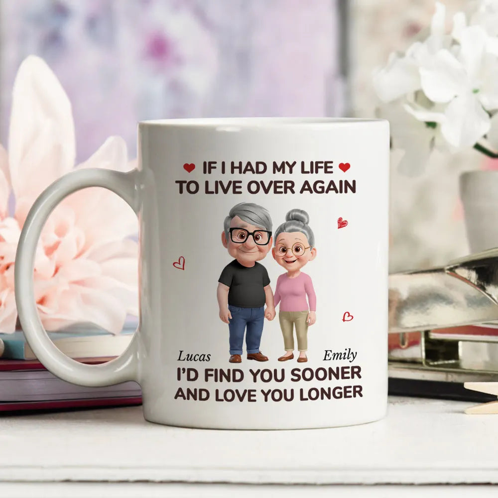 Personalized Couple Mug for Grandparents - Sentimental Gift for Anniversary Cup MagicInPrints