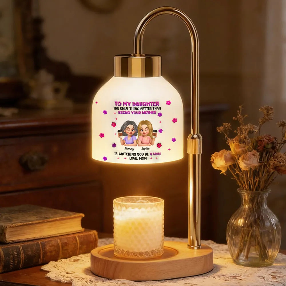 Personalized Mother-Daughter Lamp with Custom Names - Sentimental Gift for Daughter Lamp MagicInPrints