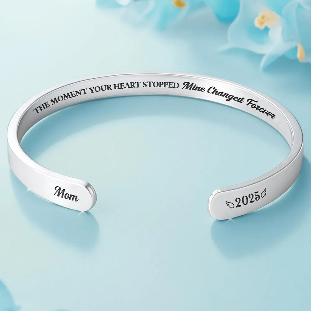 Personalized Memorial Bracelet for Women - Always Loved Engraving Jewelry MagicInPrints