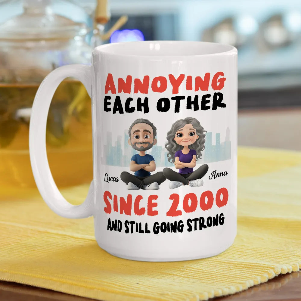 Personalized Couple Mug for Partners - Funny Anniversary Gift Cup MagicInPrints