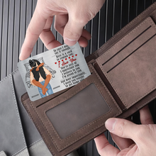 Load image into Gallery viewer, Personalized Wallet Card for Couples - Be Safe, I Need You Wallet Card PopCulturePrints
