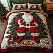 Load image into Gallery viewer, Spread Joy This Christmas – Personalized Quilted Bedding Set – Gift for Kids and Families Quilted Bedding Set V2 MagicInPrints
