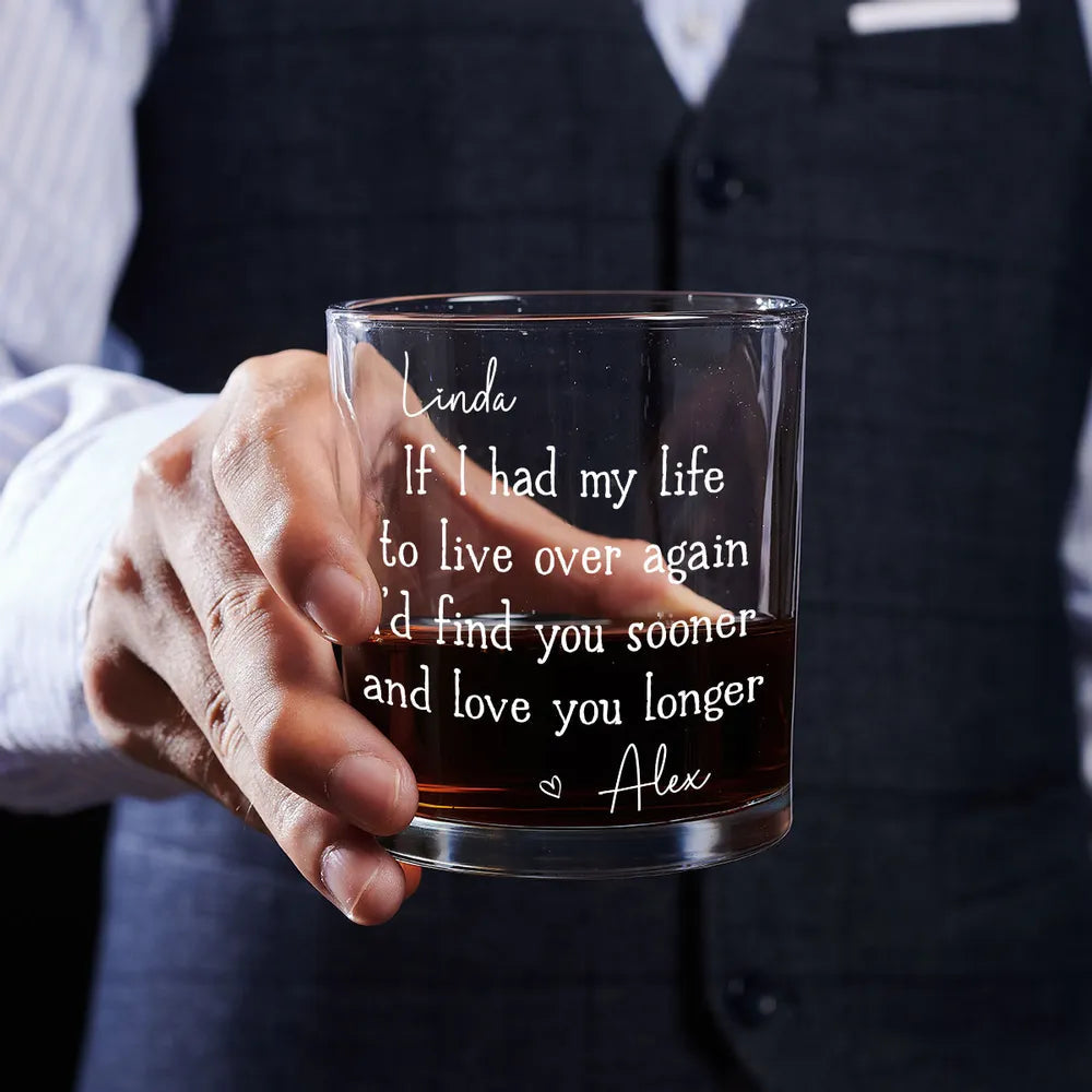 Personalized Whiskey Glass for Couples - Sentimental Gift for Anniversaries Cup MagicInPrints