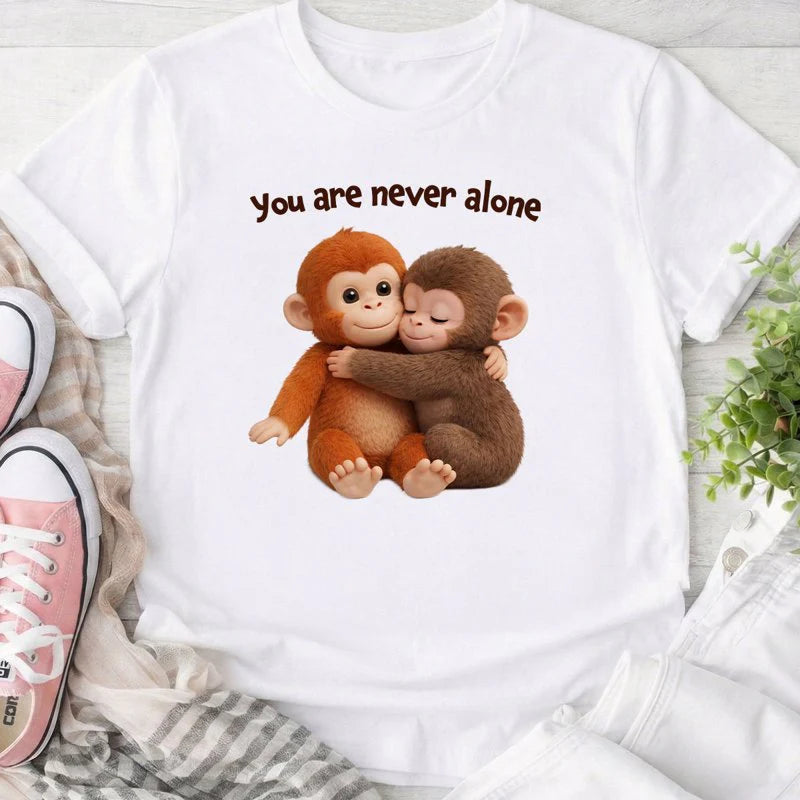 Personalized Monkey Sweatshirt for Women - Cute Cozy Gift Cloth MagicInPrints