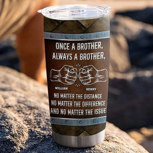 Personalized Brother Tumbler for Men - Sentimental Gift for Friendship Cup MagicInPrints