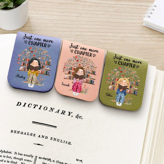 Personalized Leather Bookmarks for Book Lovers - Custom Name Reading Gift Stationery MagicInPrints