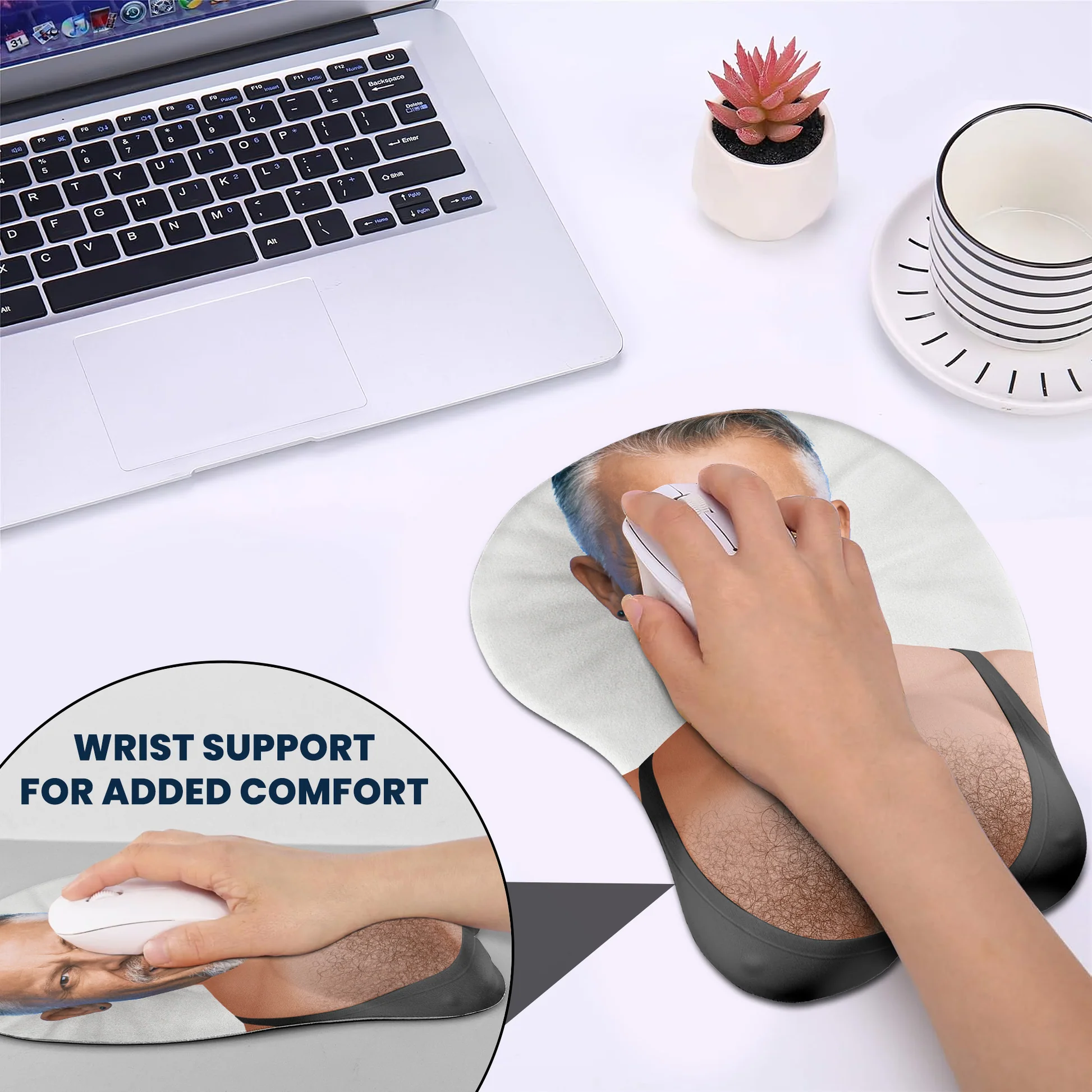 Custom Funny Ergonomic Mouse Pad for Office - Unique Gift Office Products MagicInPrints