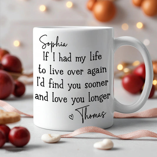 Personalized Romantic Coffee Mug for Couples - Sentimental Gift for Anniversaries Cup MagicInPrints