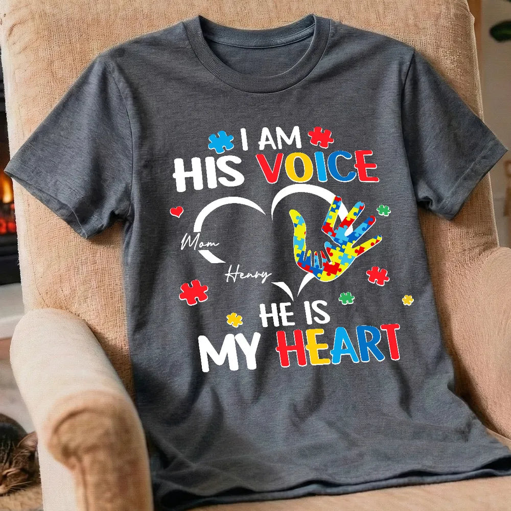 Personalized Autism Awareness T-Shirt for Parents - Heartfelt Message Cloth MagicInPrints