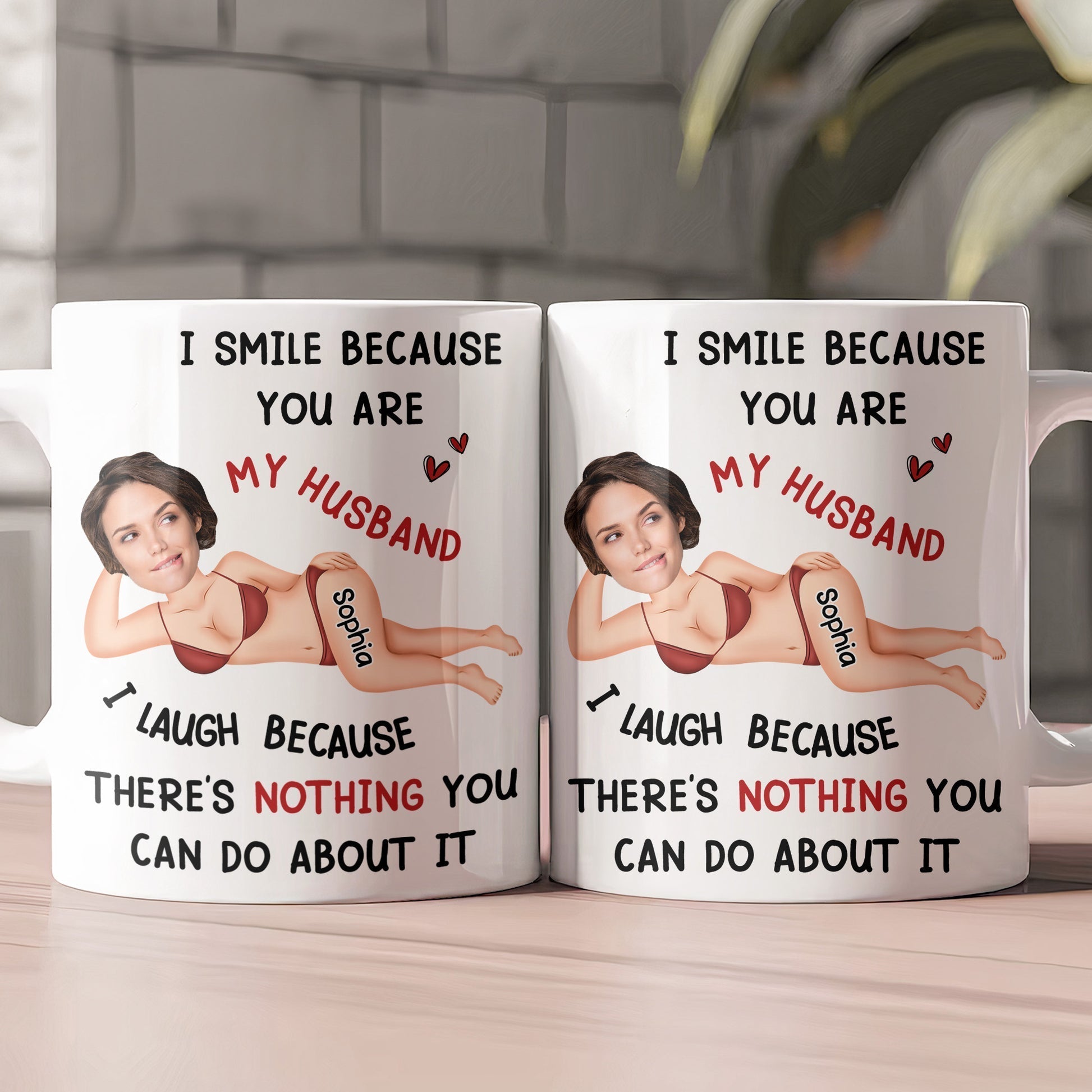 Personalized Funny Husband Mug for Couples - Humorous Gift Cup MagicInPrints