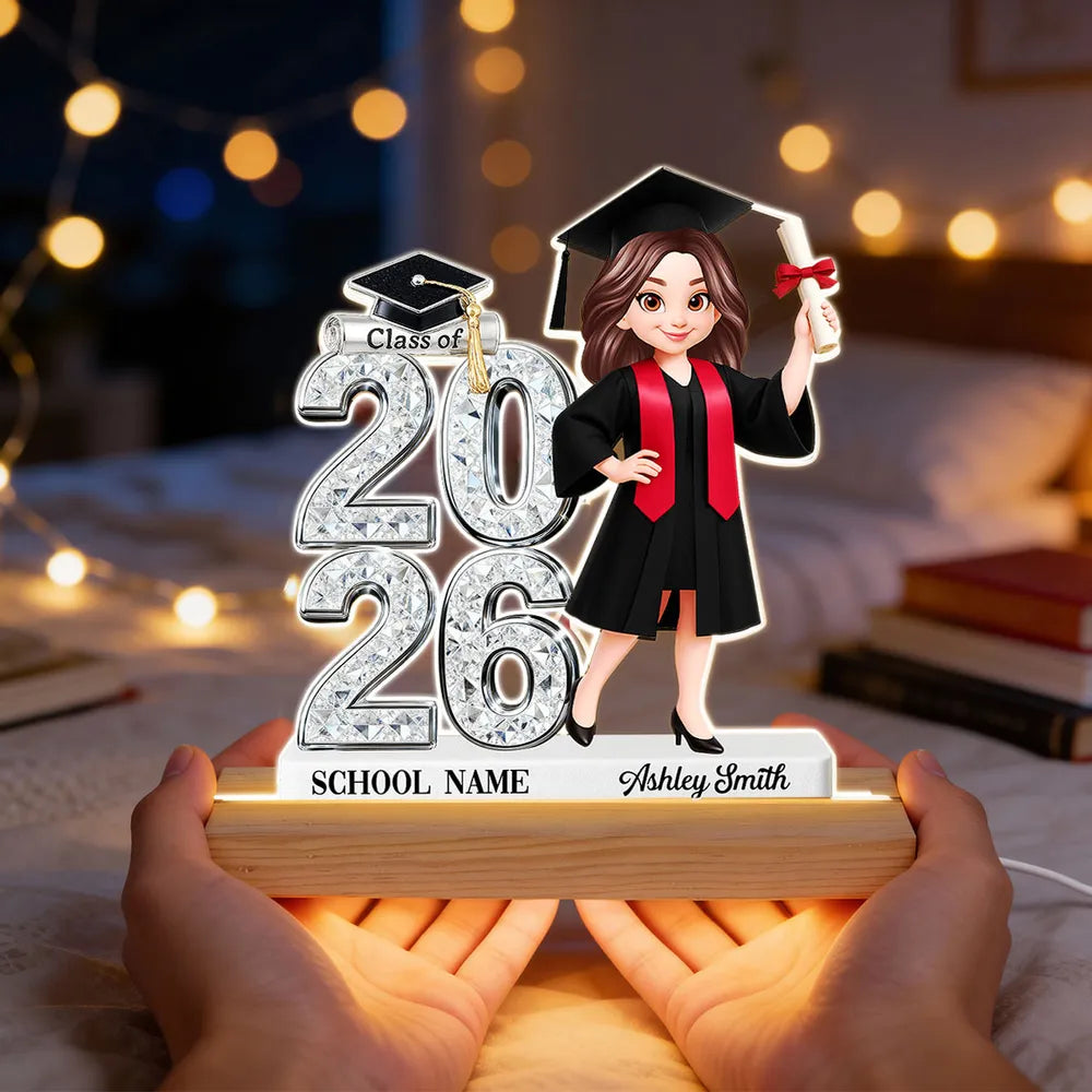 Custom Graduation Acrylic Plaque for Class of 2026 - Personalized Gift for Graduates Plaque MagicInPrints